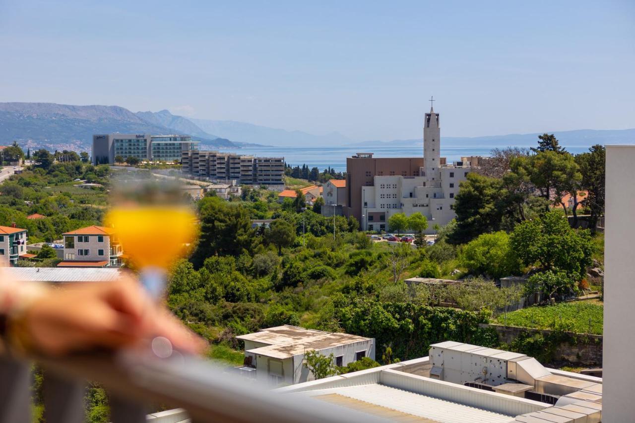 Allora Apartment With Panoramic Sea View Split Exterior foto